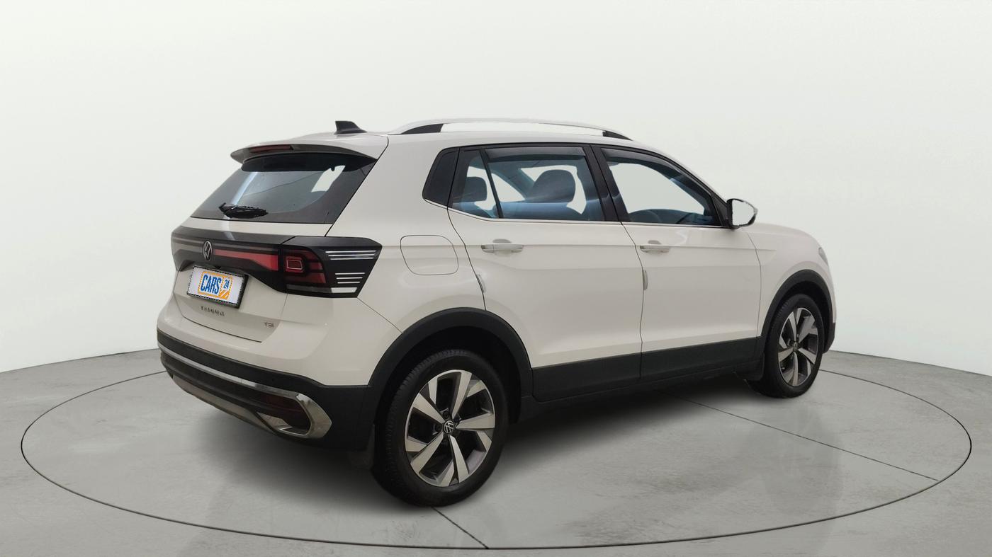 2023 Volkswagen TAIGUN  Topline 1.0 TSI AT (Electric Seats), Petrol, Automatic, 28,799 km, Right Back Diagonal