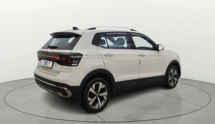 2023 Volkswagen TAIGUN  Topline 1.0 TSI AT (Electric Seats), Petrol, Automatic, 28,732 km, Right Back Diagonal