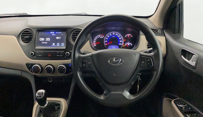 2018 Hyundai Grand i10 SPORTZ 1.2 KAPPA VTVT, Petrol, Manual, 62,900 km, Steering Wheel Close Up