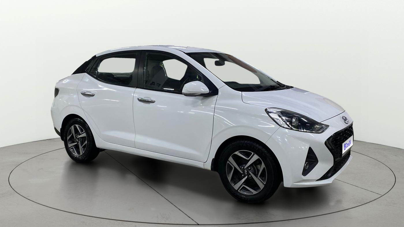 2020 Hyundai AURA SX+ 1.0 TURBO GDI MT, Petrol, Manual, 38,865 km, Right Front Diagonal