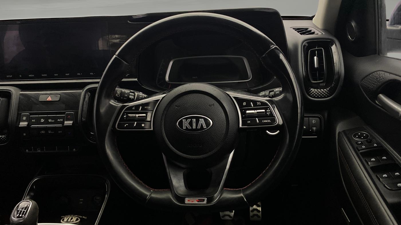 2020 KIA SONET GTX PLUS 1.0 IMT, Petrol, Manual, 44,465 km, Steering Wheel Close Up