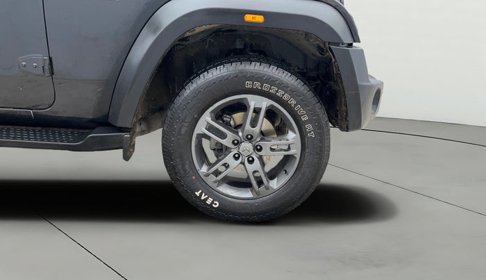 2023 Mahindra Thar LX P 2WD AT HT, Petrol, Automatic, 32,838 km, Right Front Wheel