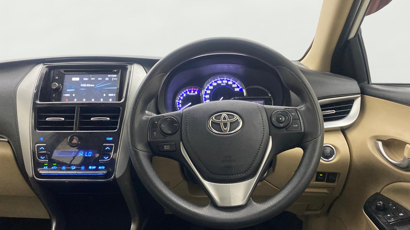 2020 Toyota YARIS G MT, Petrol, Manual, 85,496 km, Steering Wheel Close Up