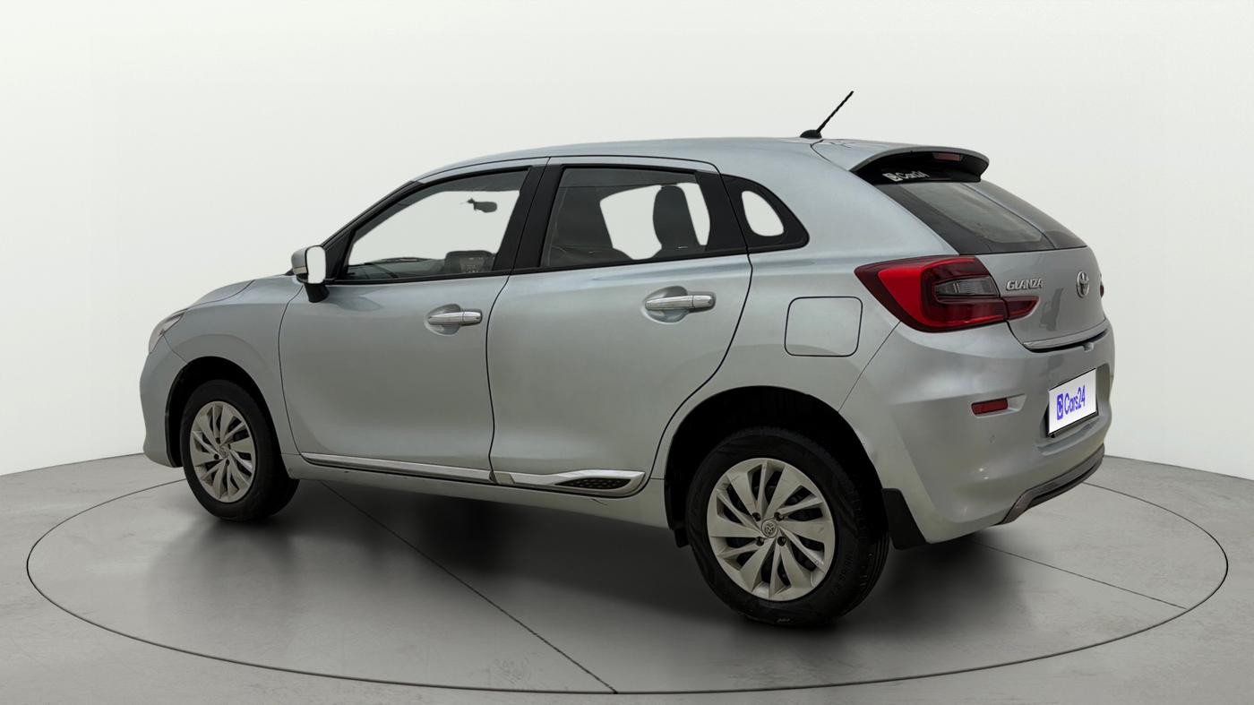 2023 Toyota Glanza S, Petrol, Manual, 77,184 km, Left Back Diagonal