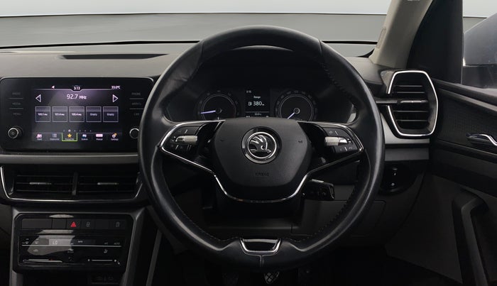 2022 Skoda KUSHAQ AMBITION 1.0L TSI MT, Petrol, Manual, 72,759 km, Steering Wheel Close Up