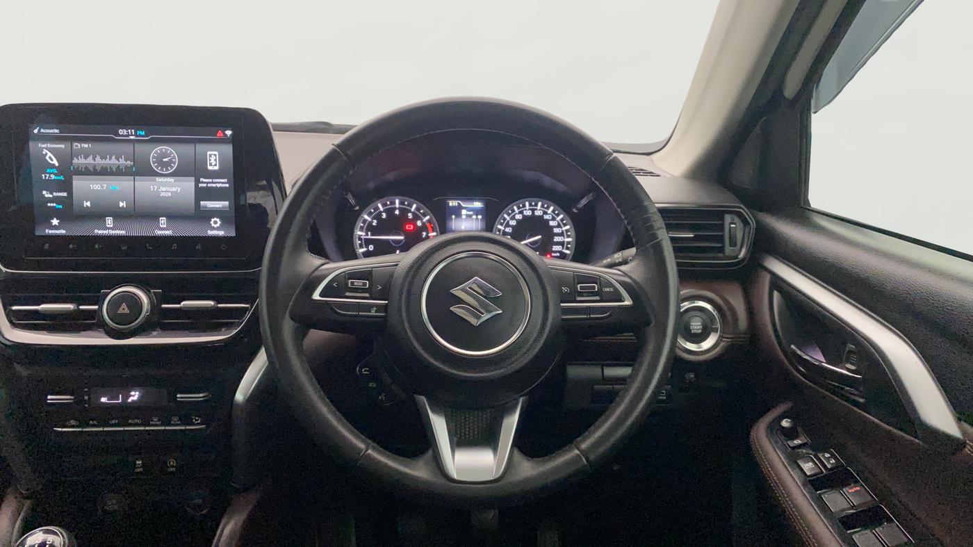 2023 Maruti Grand Vitara ALPHA SMART HYBRID, Petrol, Manual, 35,536 km, Steering Wheel Close Up