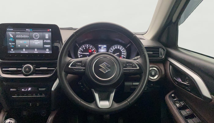 2023 Maruti Grand Vitara ALPHA SMART HYBRID, Petrol, Manual, 35,536 km, Steering Wheel Close Up