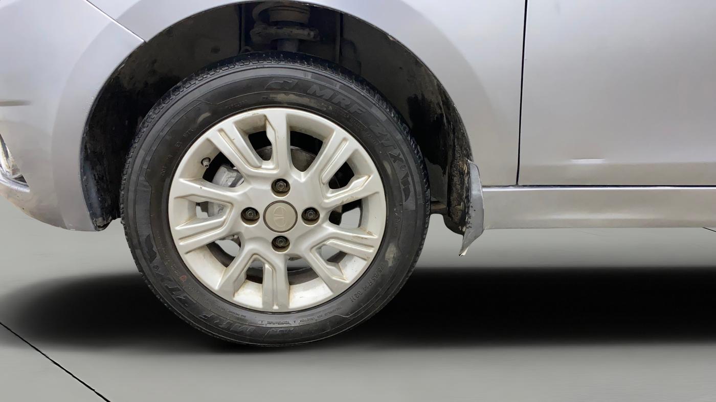 2018 Tata Tiago XZ PETROL, Petrol, Manual, 77,888 km, Left Front Wheel