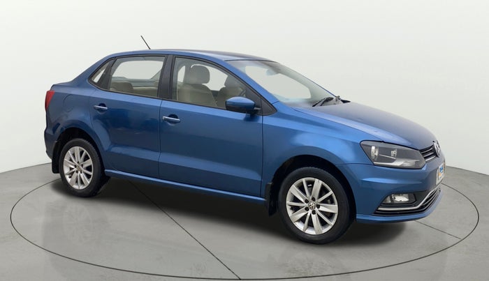 2016 Volkswagen Ameo HIGHLINE DSG 1.5 DIESEL , Diesel, Automatic, 1,01,403 km, Right Front Diagonal