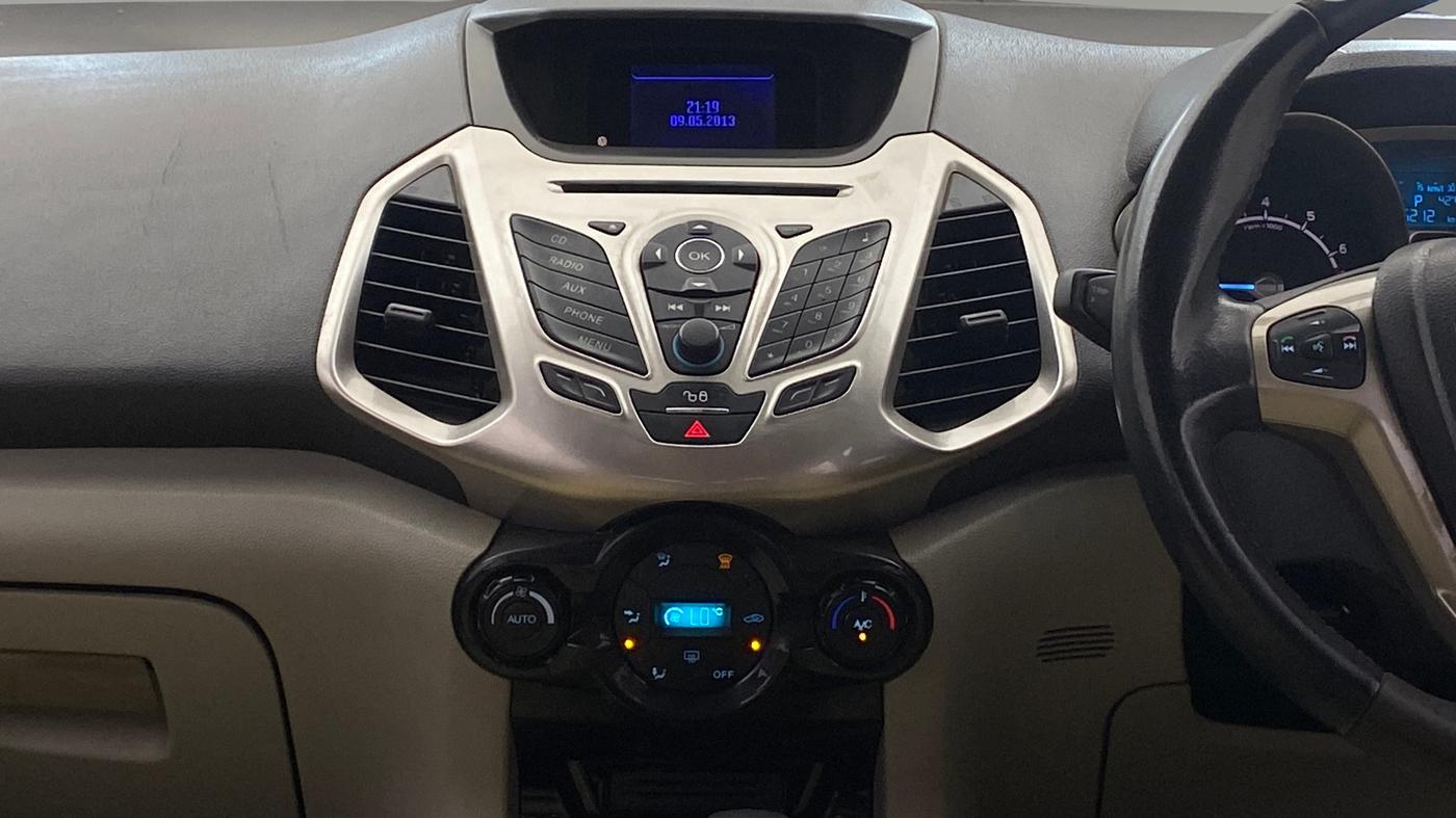 2013 Ford Ecosport TITANIUM 1.5L PETROL AT, Petrol, Automatic, 95,208 km, Air Conditioner