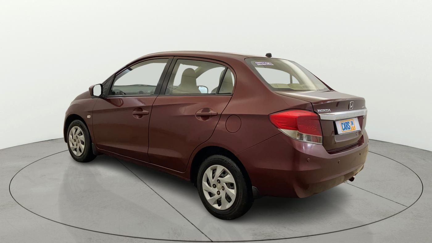 2014 Honda Amaze 1.5L I-DTEC E, Diesel, Manual, 1,00,010 km, Left Back Diagonal
