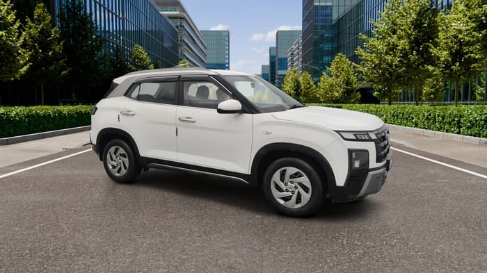 2024 Hyundai Creta EX 1.5 PETROL, Petrol, Manual, 75,022 km, Right Front Diagonal