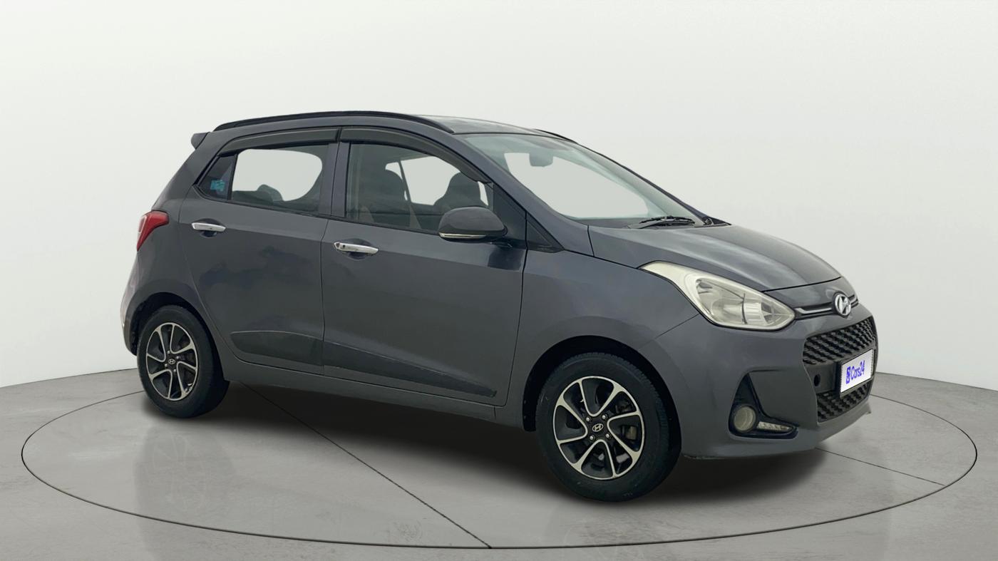 2017 Hyundai Grand i10 ASTA 1.2 KAPPA VTVT, Petrol, Manual, 65,266 km, Right Front Diagonal