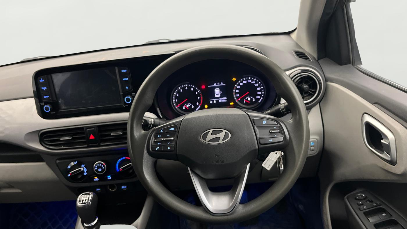 2024 Hyundai Grand i10 Sportz 1.2 Hy-CNG Duo, CNG, Manual, 58,061 km, Steering Wheel Close Up