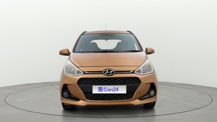 2017 Hyundai Grand i10 SPORTZ (O) 1.2 KAPPA VTVT, Petrol, Manual, 79,663 km, Front