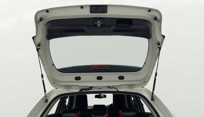 2023 Toyota Glanza V, Petrol, Manual, 32,482 km, Boot Door Open