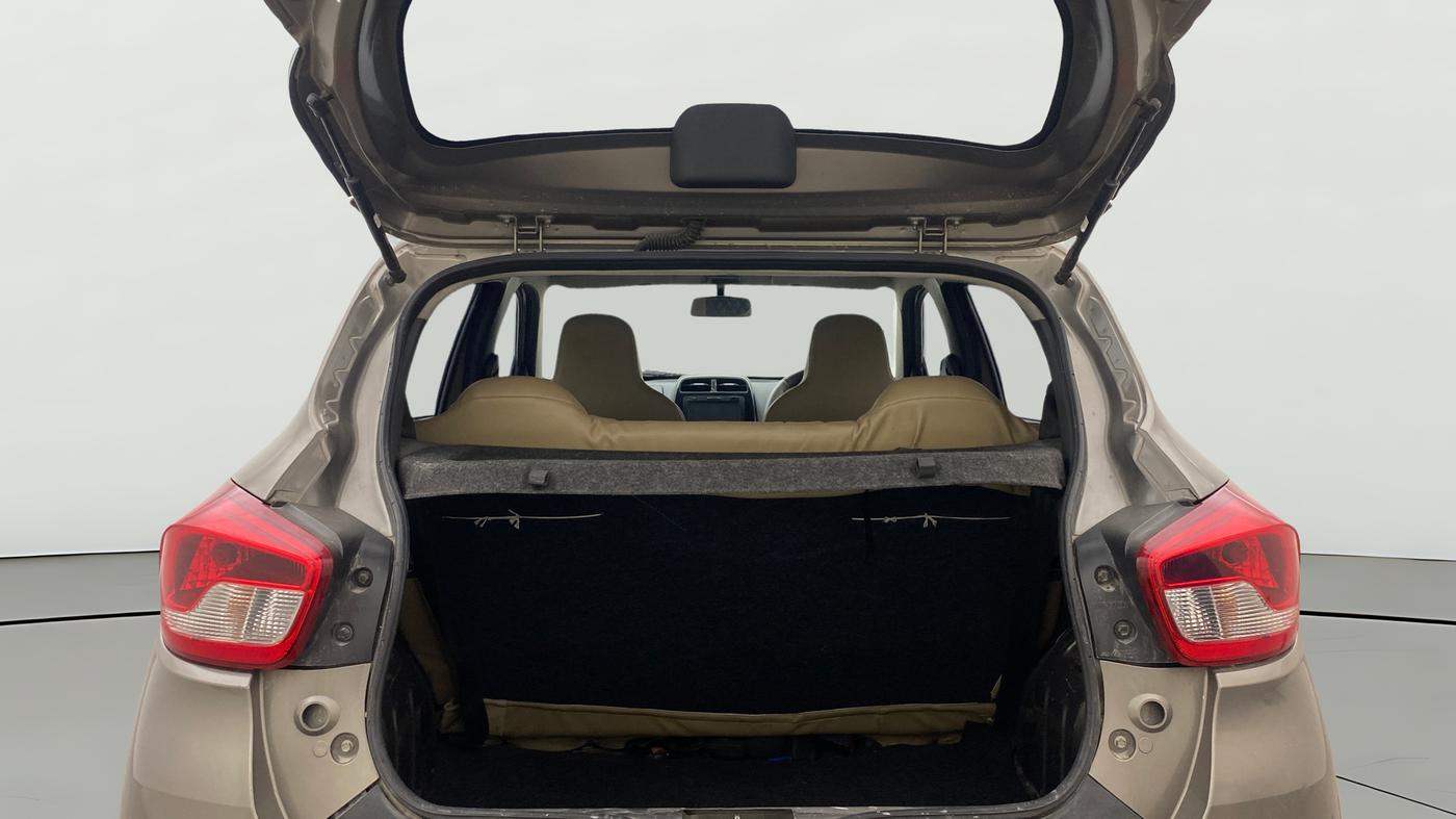 2015 Renault Kwid RXT 0.8, Petrol, Manual, 69,972 km, Boot Open Zoomed View