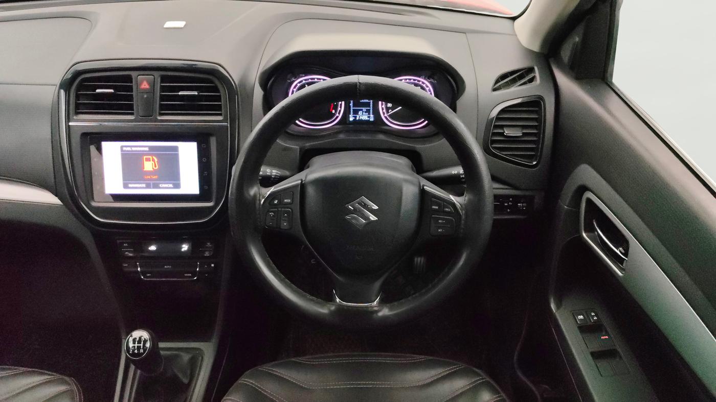 2022 Maruti Vitara Brezza ZXI PLUS DUAL TONE, Petrol, Manual, 31,467 km, Steering Wheel Close Up