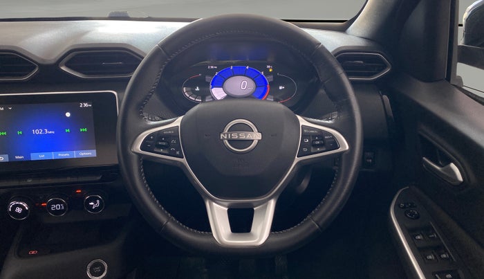 2023 Nissan MAGNITE XV PREMIUM TURBO CVT, Petrol, Automatic, 38,493 km, Steering Wheel Close Up