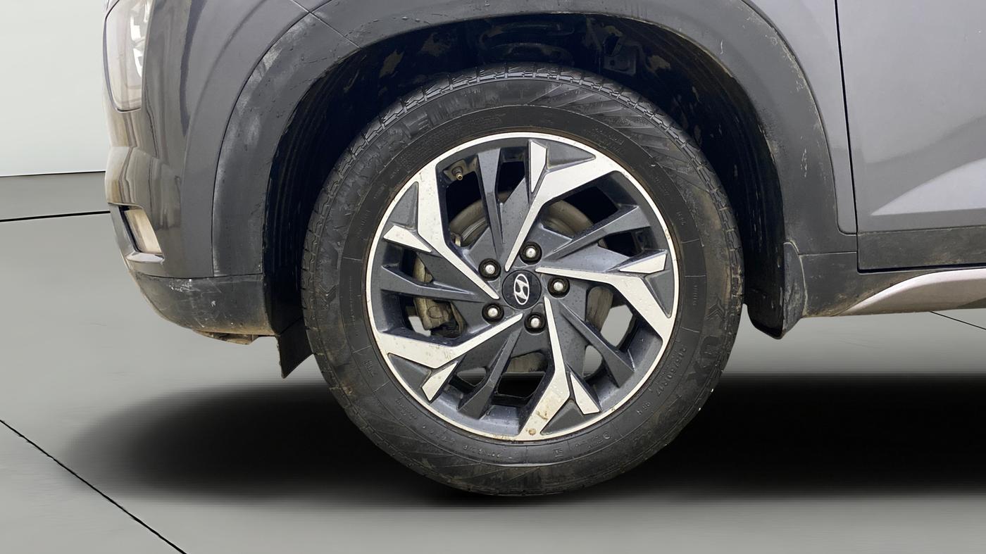 2020 Hyundai Creta SX (O) IVT 1.5 PETROL, Petrol, Automatic, 1,21,045 km, Left Front Wheel