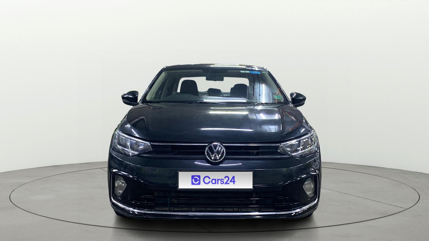 2023 Volkswagen VIRTUS HIGHLINE TSI 1.0 AT, Petrol, Automatic, 75,629 km, Front
