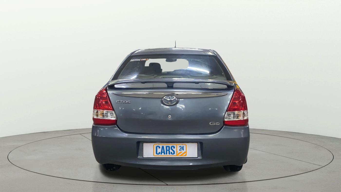 2015 Toyota Etios GD, Diesel, Manual, 1,09,045 km, Back/Rear