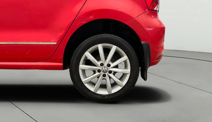 2018 Volkswagen Polo HIGHLINE PLUS 1.0 16 ALLOY, Petrol, Manual, 39,066 km, Left Rear Wheel