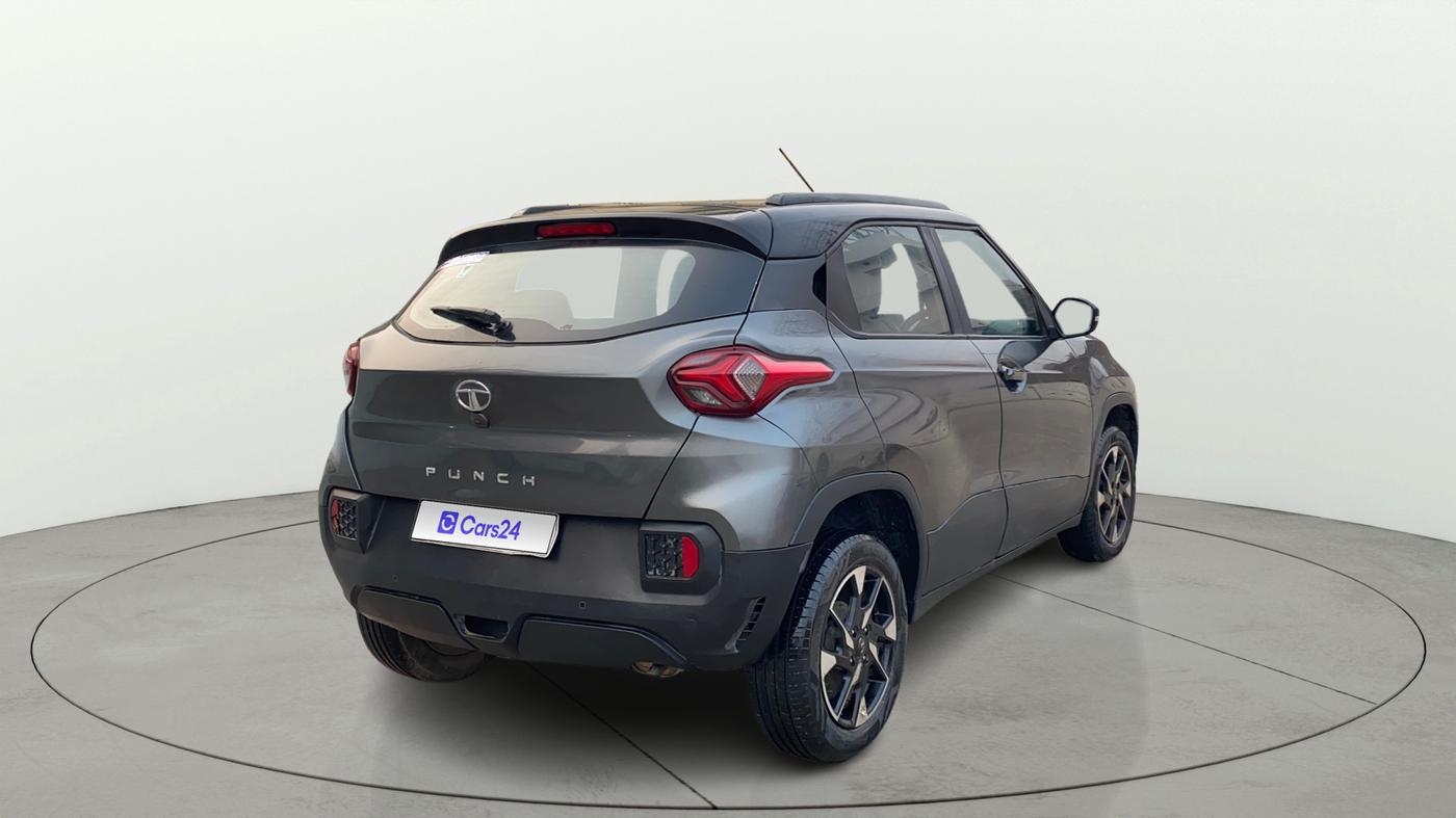 2021 Tata PUNCH CREATIVE  MT, Petrol, Manual, 35,032 km, Right Back Diagonal