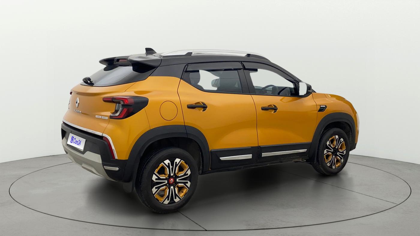 2022 Renault Kiger RXZ TURBO CVT DUAL TONE, Petrol, Automatic, 15,763 km, Right Back Diagonal