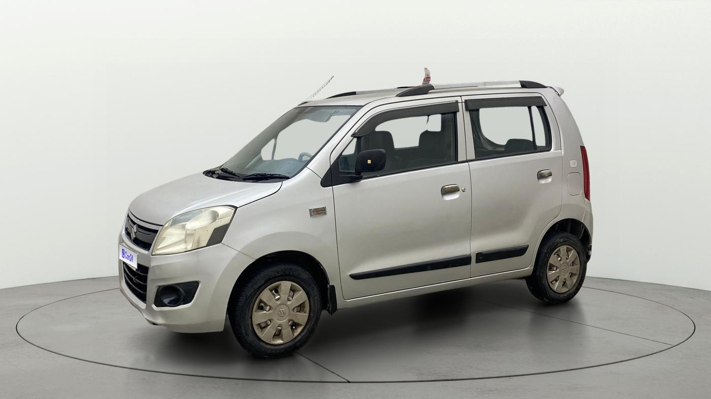 2015 Maruti Wagon R 1.0 LXI CNG, CNG, Manual, 76,434 km, Left Front Diagonal