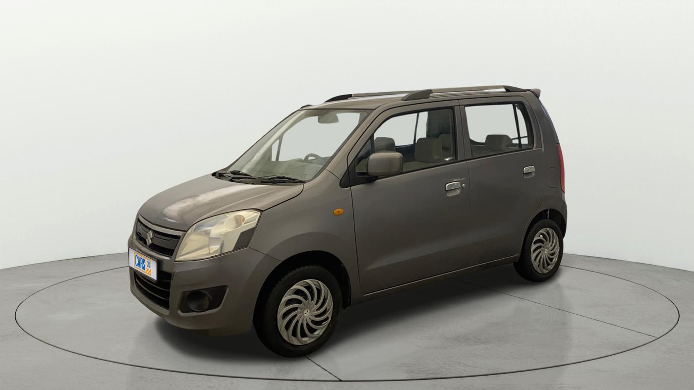 2017 Maruti Wagon R 1.0 VXI, CNG, Manual, 79,242 km, Left Front Diagonal
