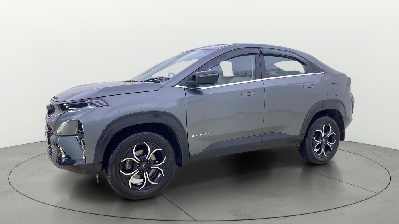 2025 Tata Curvv Creative S 1.2 Petrol 6MT, Petrol, Manual, 11,609 km, Left Front Diagonal