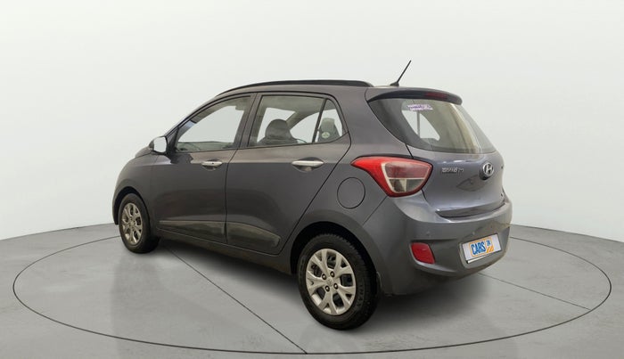 2014 Hyundai Grand i10 SPORTZ 1.2 KAPPA VTVT, Petrol, Manual, 39,981 km, Left Back Diagonal