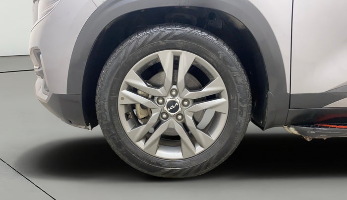 2021 KIA SELTOS HTX 1.5 CVT PETROL, Petrol, Automatic, 61,116 km, Left Front Wheel