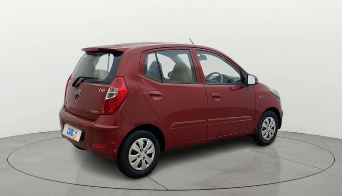 2012 Hyundai i10 SPORTZ 1.2, Petrol, Manual, 63,518 km, Right Back Diagonal