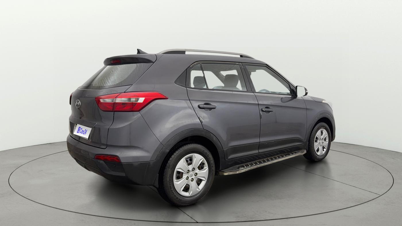 2017 Hyundai Creta E PLUS 1.6 PETROL, Petrol, Manual, 35,875 km, Right Back Diagonal