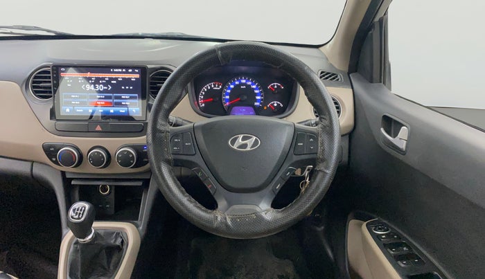 2014 Hyundai Xcent S 1.2, Petrol, Manual, 74,948 km, Steering Wheel Close Up