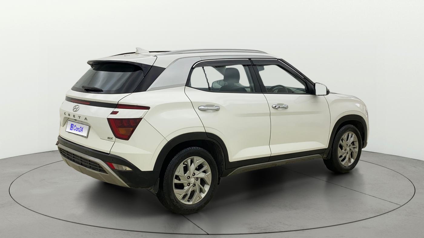 2020 Hyundai Creta SX 1.5 PETROL, Petrol, Manual, 95,382 km, Right Back Diagonal
