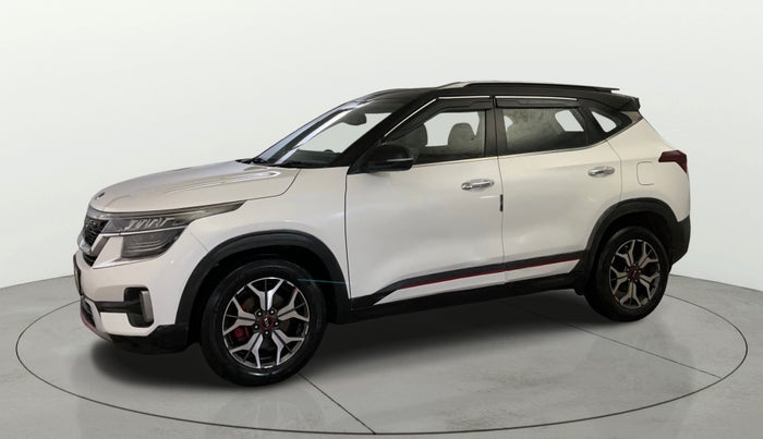 2019 KIA SELTOS GTX AT 1.4 PETROL DUAL TONE, Petrol, Automatic, 99,072 km, Left Front Diagonal