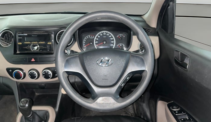 2017 Hyundai Grand i10 MAGNA 1.2 KAPPA VTVT, Petrol, Manual, 46,033 km, Steering Wheel Close Up