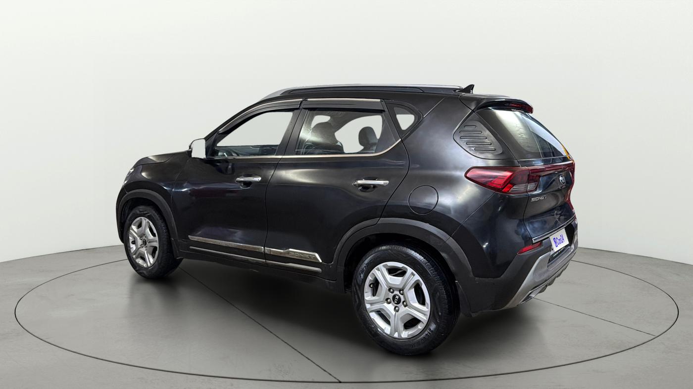 2020 KIA SONET HTX 1.0 IMT, Petrol, Manual, 69,329 km, Left Back Diagonal