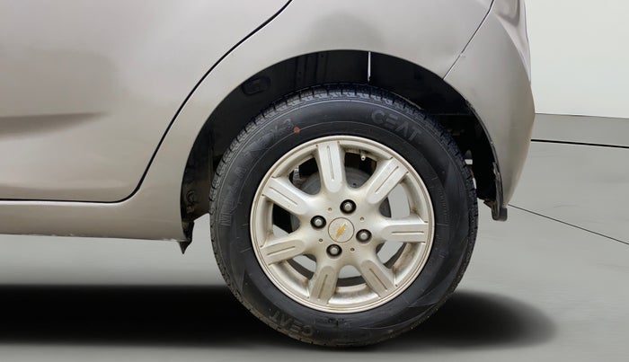 2014 Chevrolet Beat LT PETROL, Petrol, Manual, 39,800 km, Left Rear Wheel