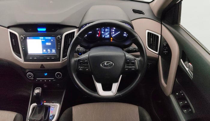 2019 Hyundai Creta SX AT 1.6 PETROL, Petrol, Automatic, 55,417 km, Steering Wheel Close Up