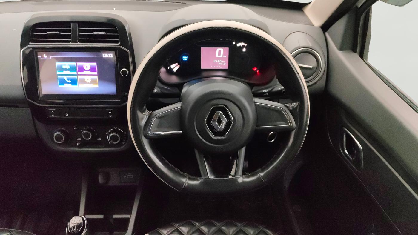 2020 Renault Kwid RXT 1.0 (O), Petrol, Manual, 84,303 km, Steering Wheel Close Up