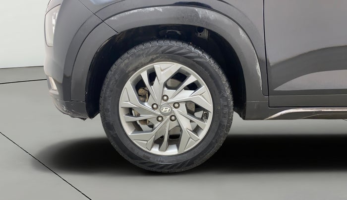 2020 Hyundai Creta SX (O) 1.4 TURBO DCT, Petrol, Automatic, 77,456 km, Left Front Wheel