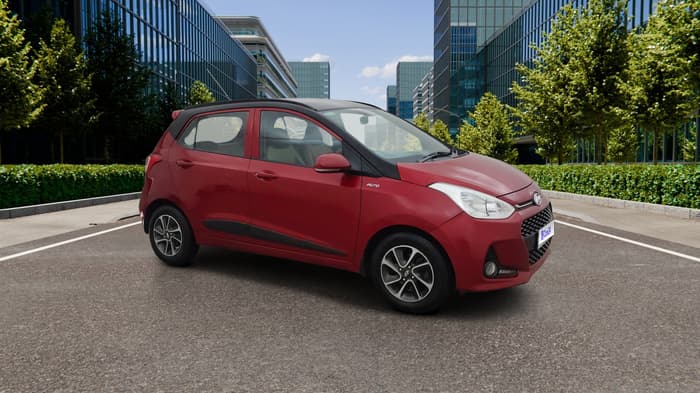 2019 Hyundai Grand i10 SPORTZ AT 1.2 KAPPA VTVT, Petrol, Automatic, 53,058 km, Right Front Diagonal
