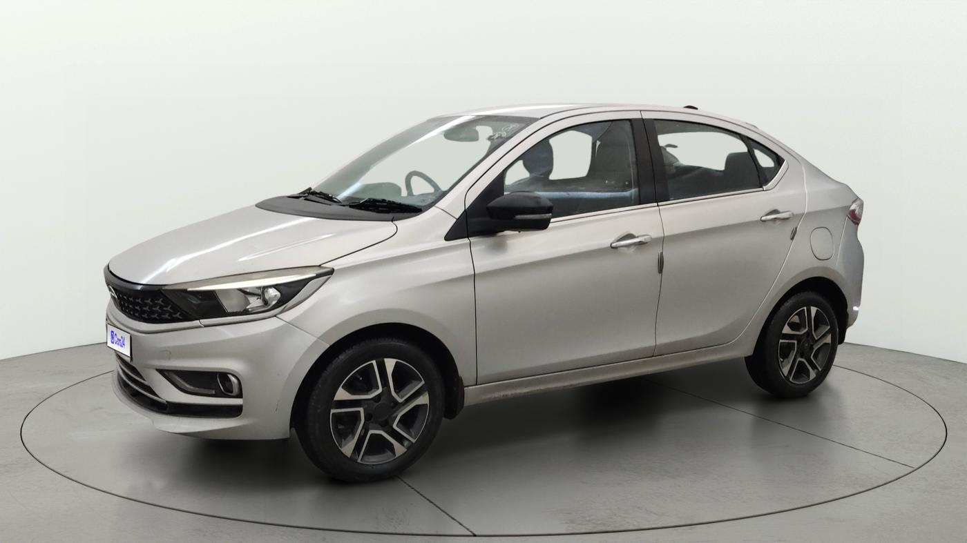 2021 Tata TIGOR XZA PLUS PETROL, Petrol, Automatic, 82,174 km, Left Front Diagonal