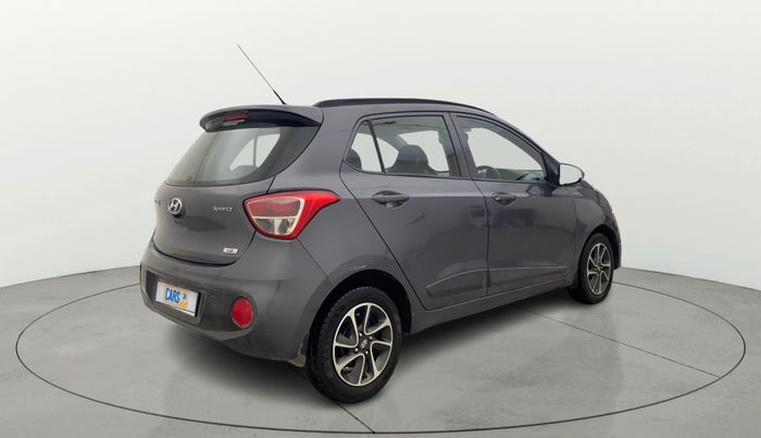 2019 Hyundai Grand i10 SPORTZ AT 1.2 KAPPA VTVT, Petrol, Automatic, 72,471 km, Right Back Diagonal