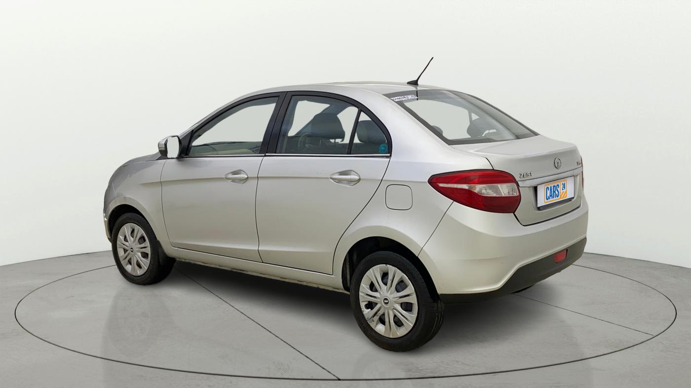 2014 Tata Zest XMS PETROL, Petrol, Manual, 38,531 km, Left Back Diagonal