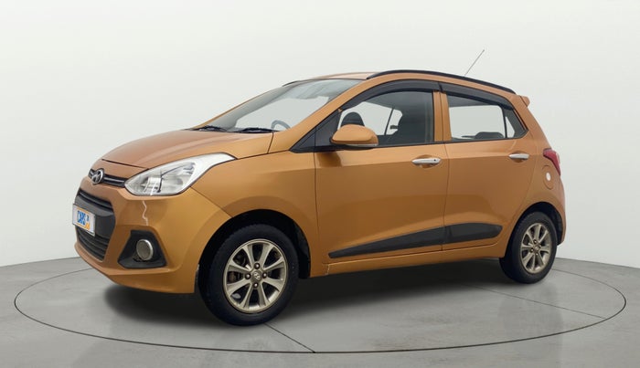 2015 Hyundai Grand i10 ASTA (O) 1.2 KAPPA VTVT, Petrol, Manual, 59,367 km, Left Front Diagonal